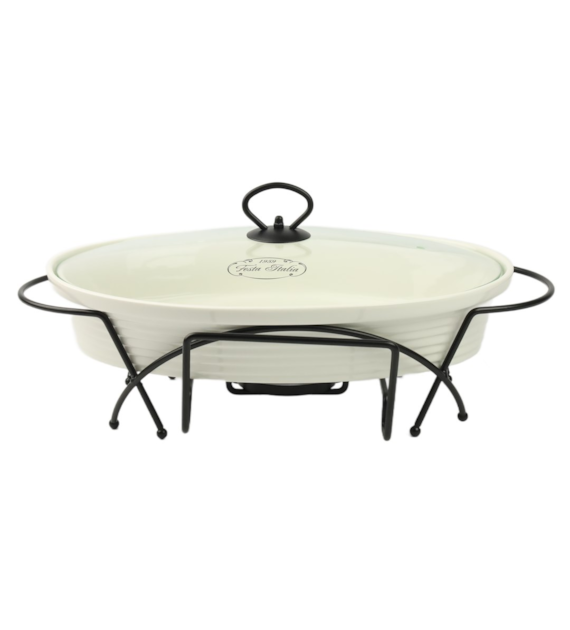 NACZYNIE Z PODGRZEWACZEM 2,5L CX9281 OVAL BIAŁY
