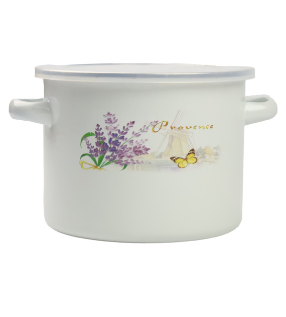 GARNEK EMALIOWANY MŁYN 16CM Z/P FLD-CX0144