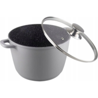 ALUMINIOWY WYSOKI GARNEK Z POKRYWĄ GRANT 6,2L 24cm