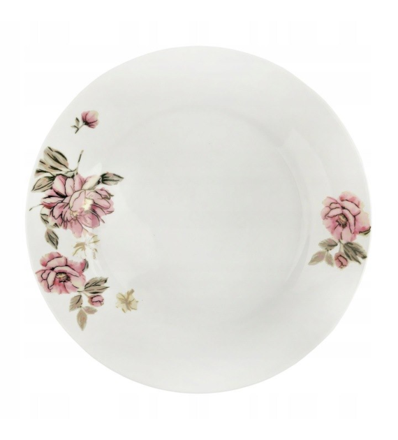 TALERZ DESEROWY KWIATY 19CM FIT11