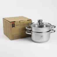 GARNEK DO GOTOWANIA NA PARZE 18CM 2CZ HASU1A