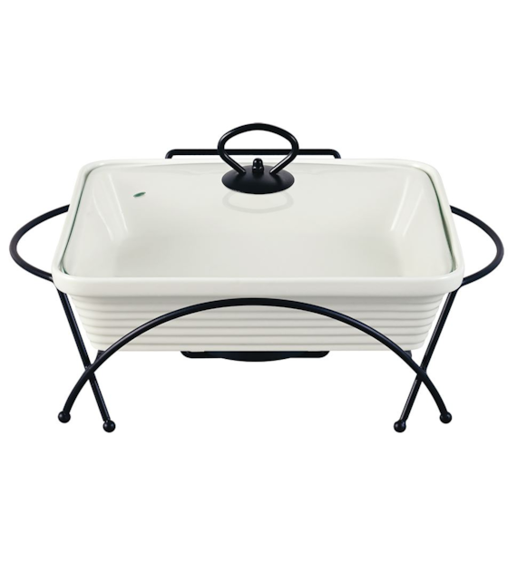 NACZYNIE Z PODGRZEWACZEM 1,9L CX9271 KWADRAT BIAŁY