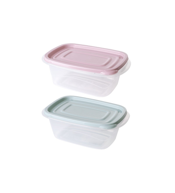 POJEMNIK OBIADOW OMEGA 0,7L PROSTOKĄT MIX VK167026