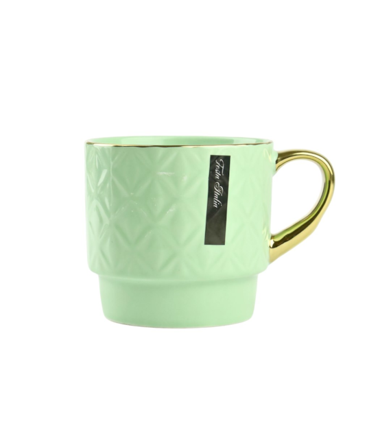 KUBEK PORCELANOWY 340ML PISTACJA N241401P