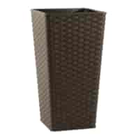 DONICZKA RATTAN WYSOKA BRĄZ 16X16X30CM VK115039