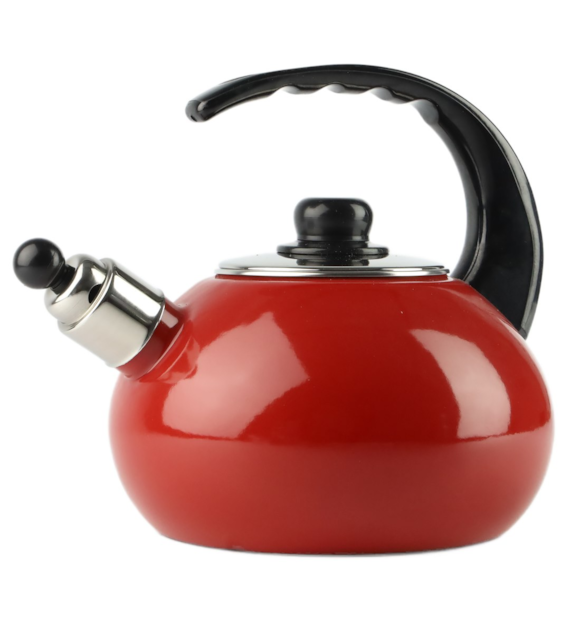 CZAJNIK EMALIOWANY CZERWONY 2,5L FLORIAN FT6