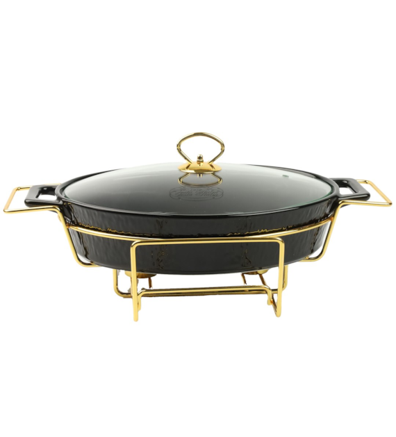 NACZYNIE Z PODGRZEWACZEM 2,5L CX2427N-T9 OVALBLACK