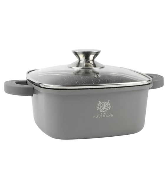 ALUMINIOWY GARNEK KWADRA. Z/P GRANT 2,3L 20CM KH11