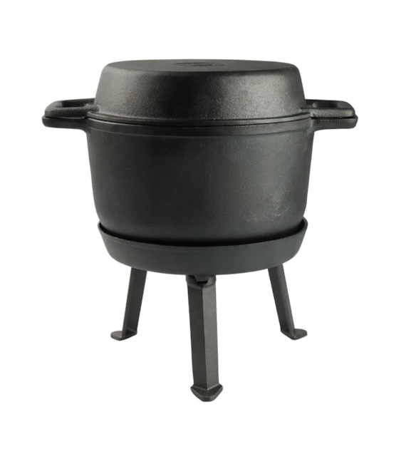 KOCIOŁEK ŻELIWNY NIEEMALIOWANY 3W1 10L SEBP10S