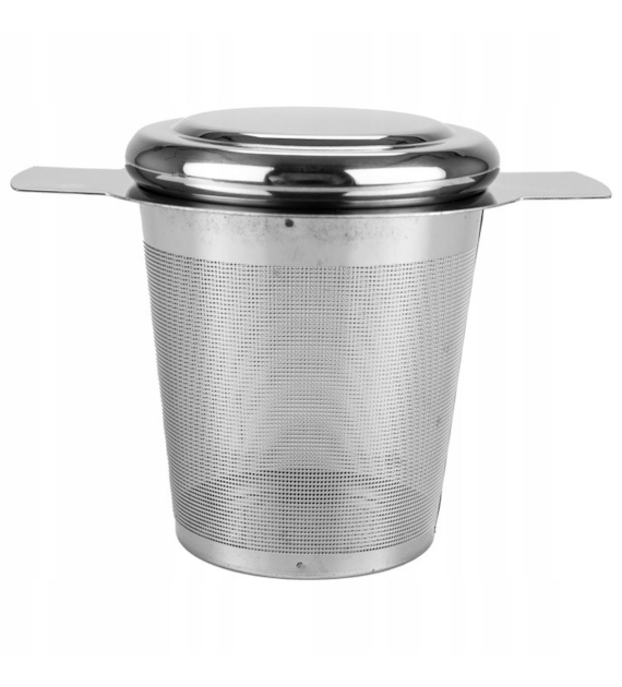 STALOWY ZAPARZACZ DO HERBATY 10CM KHAS89