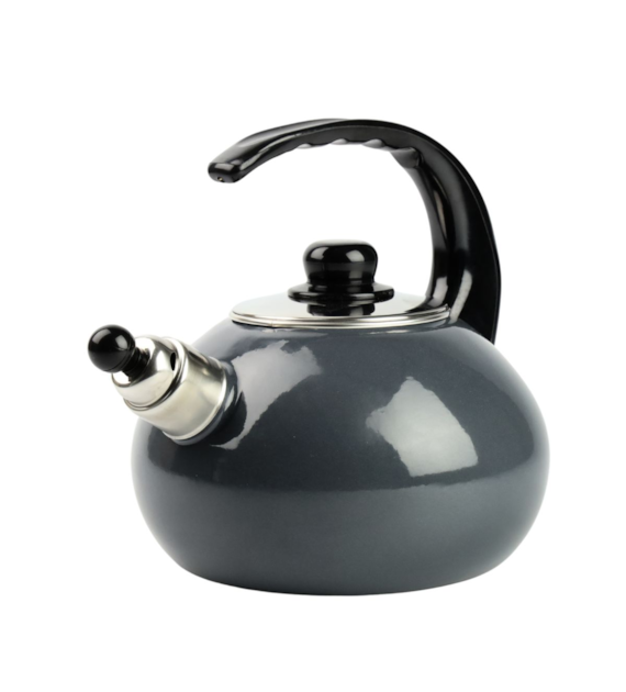 CZAJNIK EMALIOWANY GRAFITOWY 2,5L FLORIAN FT6