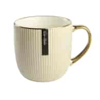 KUBEK PORCELANOWY 400ML BEŻ N231127B