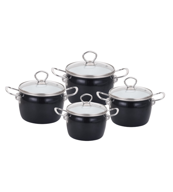 KPL. GARNKÓW EMAL. MARYNA 4SZT CZARNE TT-QX16-22