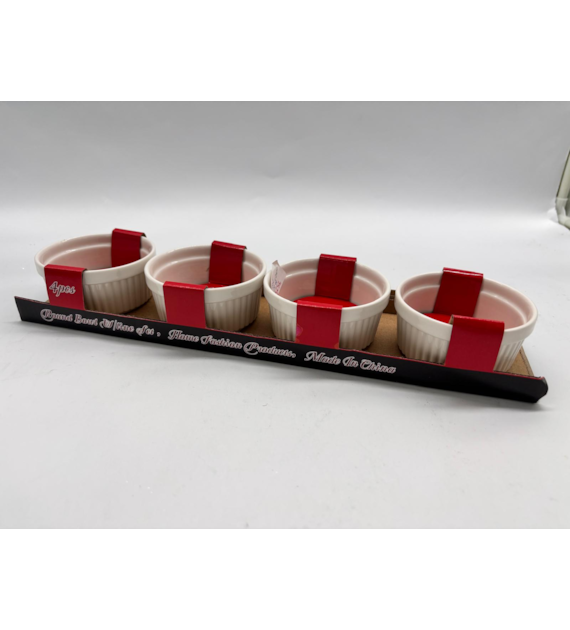 ZESTAW 4 SZT MISECZEK DO DIPÓW 8,5CM ZD13100