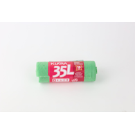 KLARA WORKI NA ŚMIECI 35L 15SZT LDPE ZIELONE
