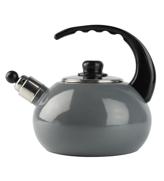 CZAJNIK EMALIOWANY SZARY 2,5L FLORIAN FT6