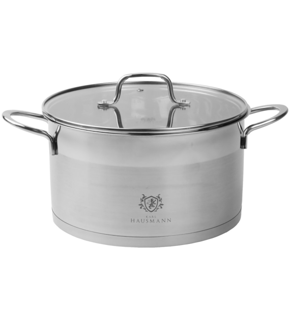 GARNEK STALOWY 18/10 TYTAN 24CM TYT24