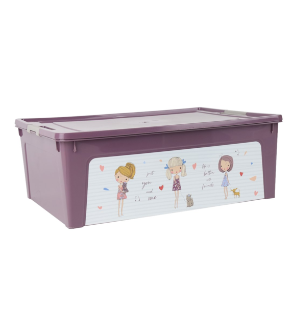 POJEMNIK SMART BOX DECOR FIOLET 11,7L VK170137
