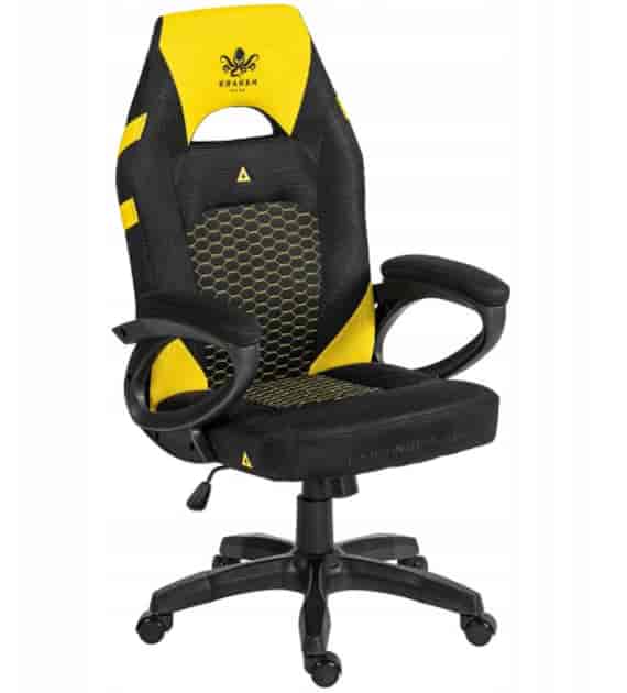 FOTEL GRACZA VESPER ŻÓŁTY 5623