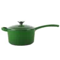 RONDEL ŻELIWNY EMAL ZIELONY 17,5CM ELŻBIETA SES17A