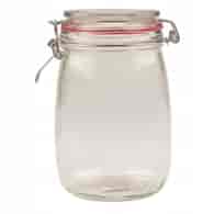 SŁOIK Z KLAMERKA 1000ML FITA12