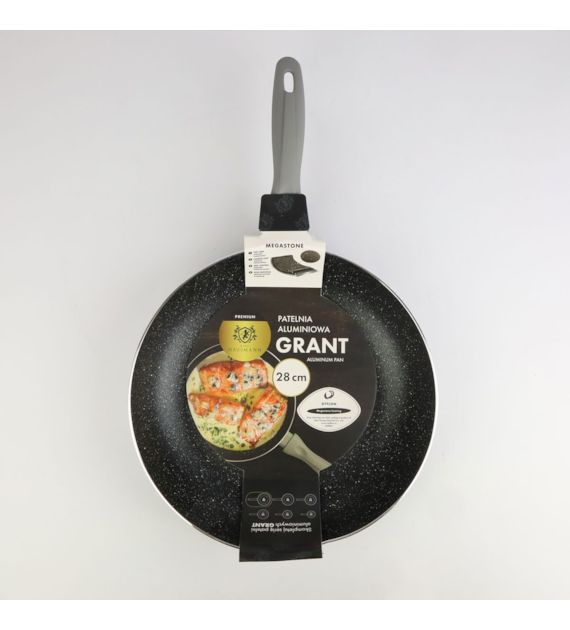 PATELNIA ALUMINIOWA 28CM MEGASTONE GRANT PF28