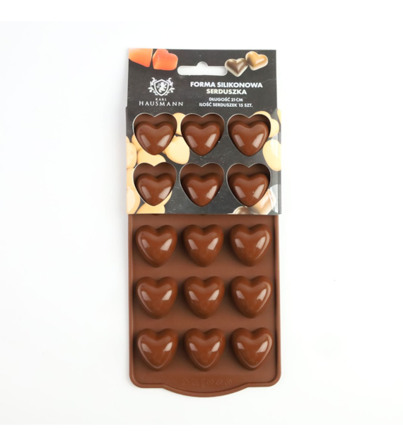 FORMA SILIKONOWA SERDUSZKA 15SZT KHT29
