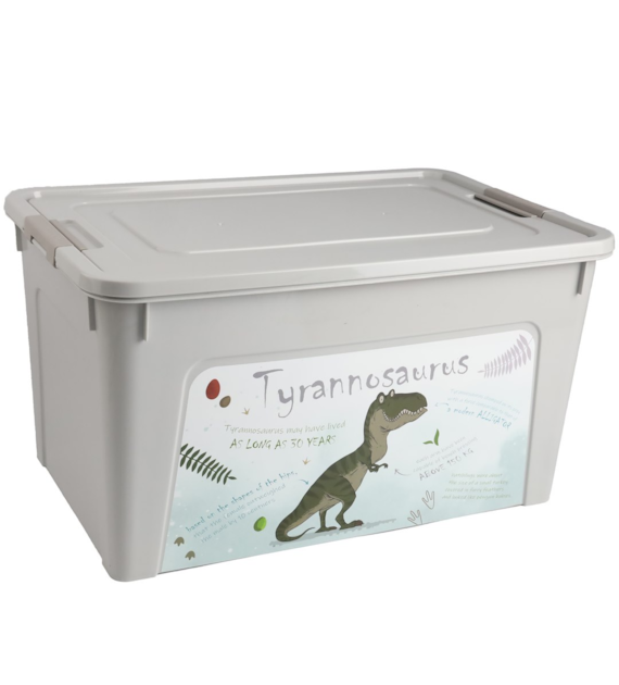 POJEMNIK SMART BOX DECOR SZARY 27L VK170138