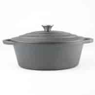 BRYTFANNA ŻELIWNA 29CM 4L ELŻBIETA SE04