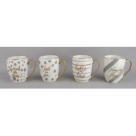 KUBEK PORCELANOWY 350ML SDM001-3610G WZÓR  MIX