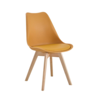 KRZESŁO Z PODUSZKĄ MUSZTARDOWY P-207