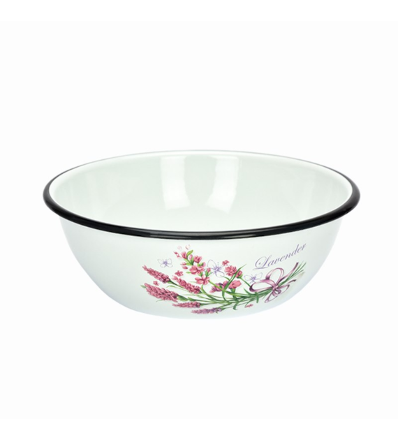 MISKA EMALIOWANA LAWENDA 2,5L VK-0311