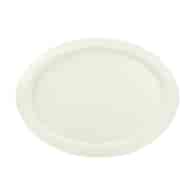 TACA OWALNA ECRU 47X35X4CM VK167403