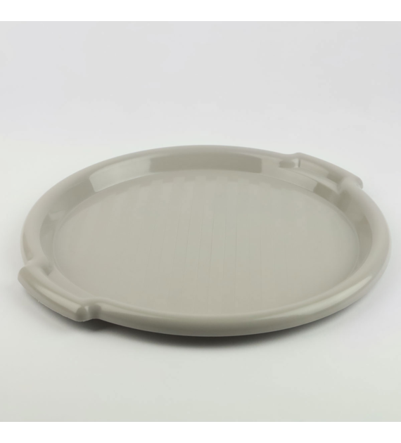 TACA OKRĄGŁA  BEŻOWA FI40CM VK167098