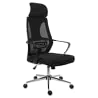 FOTEL BIUROWY TEMIDA CZARNY BX361