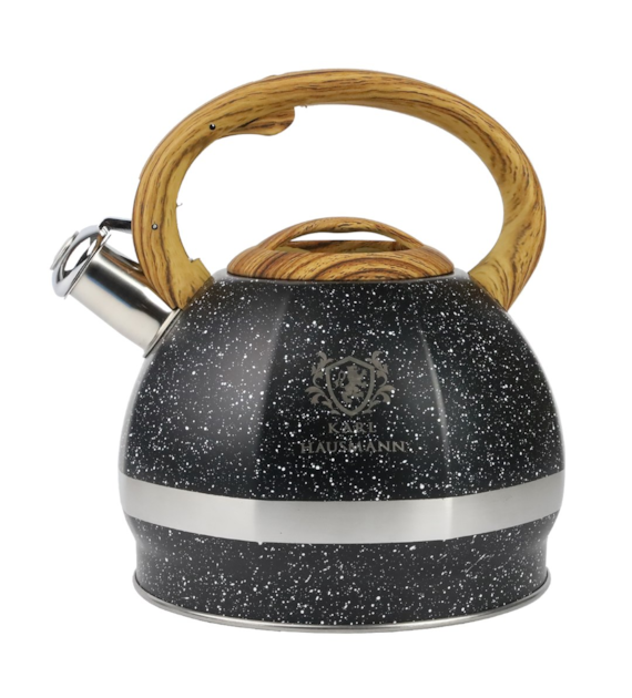 CZAJNIK STAL. 3L CZARNY/MARM IRYDA GS-04140C