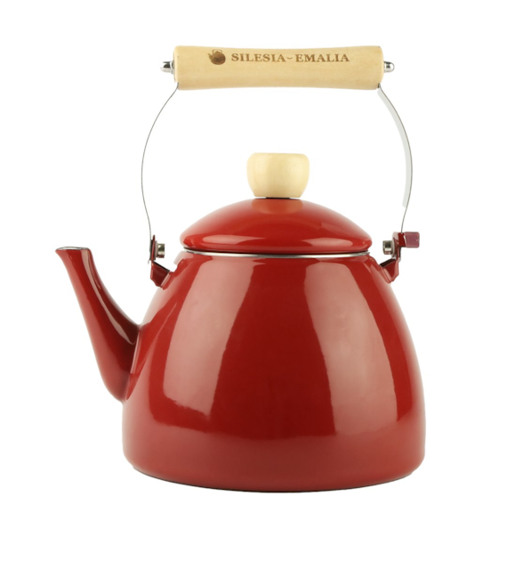 CZAJNIK EMALIOWANY LUCJAN 2L CZERWONY ZP0131S