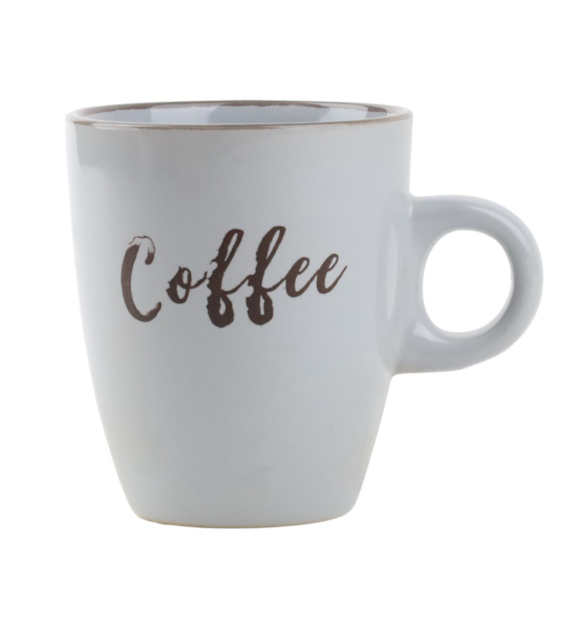 KUBEK PORCELANOWY 180ML  SDMK46 NAPISY MIX COFFE