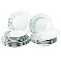 KPL. OBIADOWY 18CZ OKRĄGŁY MODENA TRAWA PORCELANA