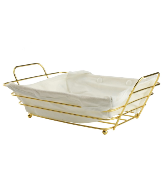 KOSZYK NA PIECZYWO CHLEB BIAŁY ZŁOTO 23KC-257