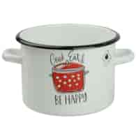 GARNEK ZDOB BE HAPPY  3L 18CM BEZ POKRYWY VK-1612