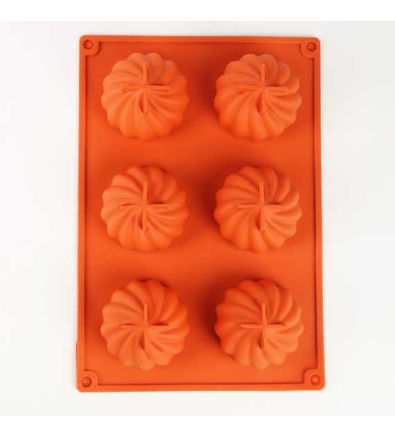 FORMA SILIKONOWA DO MONOPORCJI  6SZT BEZY  JSC2490