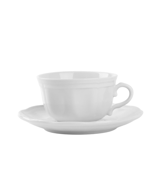 FILIŻANKA ZE SPODKIEM PORCELANOWA 280ML ZD15725