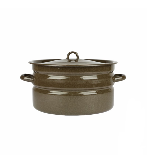 GARNEK EMALIOWANY PROSTY 14L 32CM VK-2825