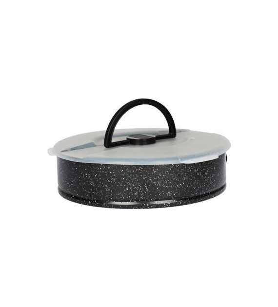 TORTOWNICA Z POKRYWĄ 26CM CZARNA YL-H06-1 ***