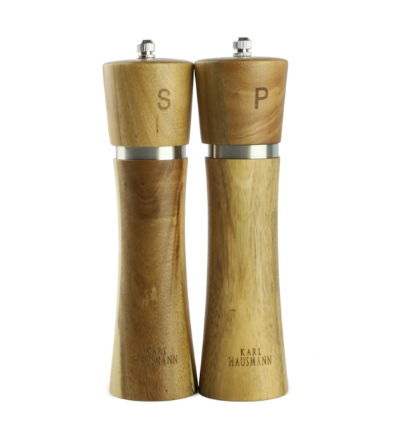 ZESTAW MŁYNKÓW PIEPRZ/SÓL 22CM AKACJA MG778-8