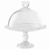 PATERA SZKLANA KLOSZ NOGA AMORA 19,5CM TP-1029X