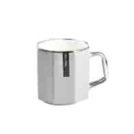 KUBEK PORCELANOWY 370ML JASNY SZARY N231313JSZ